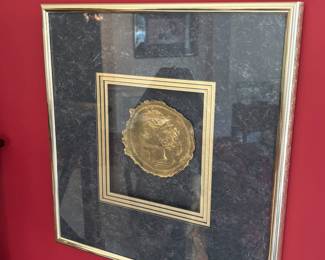 Harris strong 3D framed art coins