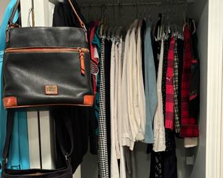Clothes, purses 