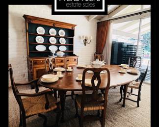 antique dining table
antique sideboard