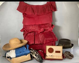 Paper Dress and Vintage Clothes