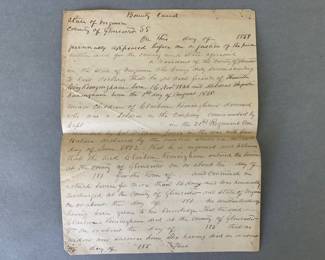 Historical Letter of Gloucester, VA