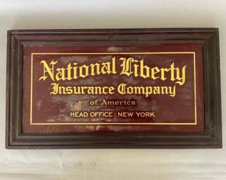 National Liberty Insurance Sign