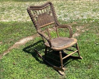 Wicker Rocker