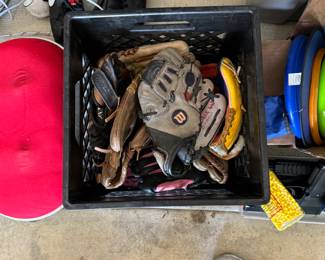Baseball Gloves.