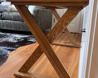 Arteriors Parson's Style X-Leg Writing Desk. Photo 3 of 3.