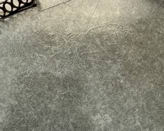 McLain Weisand Cumberland Side Table. Granite Top with Brass Gallery. Measures 17" W x 11" D x 26" H. Photo 3 of 4.