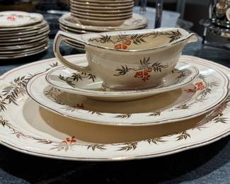 Vintage American Chinaware Corp Pattern E-9-30. Photo 1 of 3.