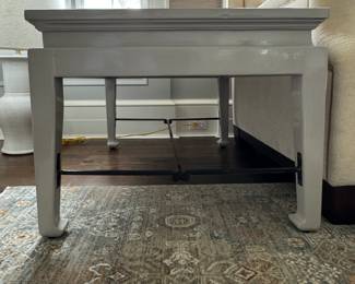 Lacquered Asian-Style Low Side Table - 2 Available. Each Measures 26" x 36" x 20" H. Photo 1 of 4.