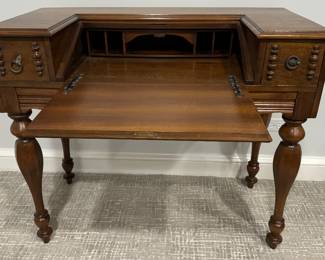 Vintage Writing Desk. Does Need New Screws For Legs.