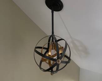 Statement Globe Style Chandelier.