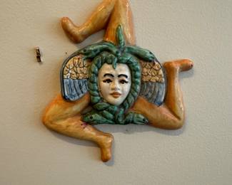 T163 - $25 - signed wall hanging