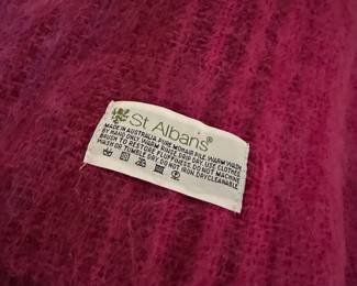 T192 - $15. St. Albans Mohair Scarf