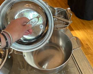 T141 - $70 All Clad Stock Pot - 2 available. 