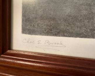 T181 - Signed Chas E Brock (Charles Brock)