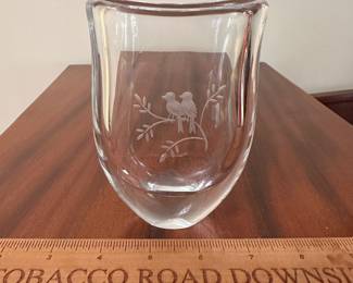 T69 - $12. Nils Landberg Orrefors Vase. 