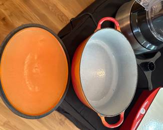 T135 - $65 Vintage Le Creuset size  "C" - does show some signs of use - lots of life left!