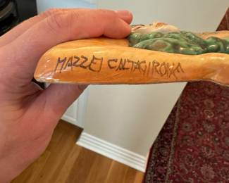 T163 - $25 - signed wall hanging