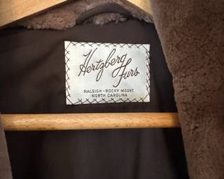 T188 - $75. Hertzberg Furs Jacket. 