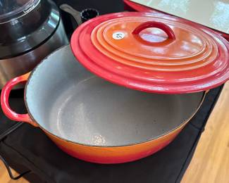 T135 - $65 Vintage Le Creuset size  "C" - does show some signs of use - lots of life left!