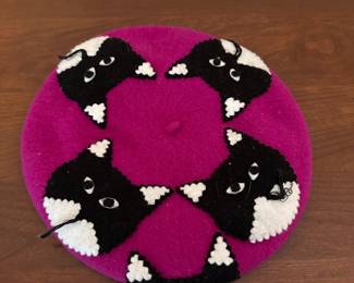 T197 - $15. Pink Wool Hat
