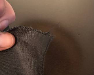 T57 - $75. Vintage Chanel Silk Logo Scarf. "Rue Cambon" measures 33.5" square. 