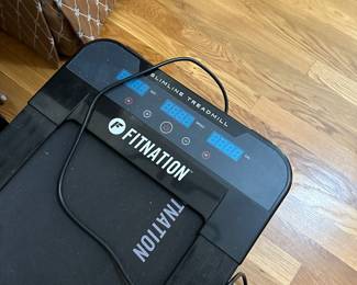 T166 - $60. Fitnation - Slimline Treadmill