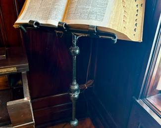 Iron Dictionary Stand, comes with Dictionary 