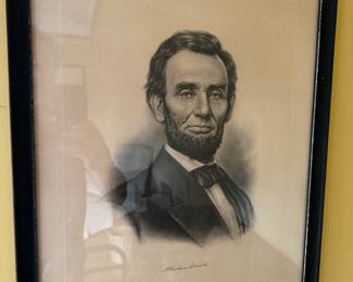 Abe Lincoln Print