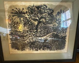 Framed Abstract Print