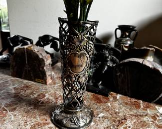 Sterling Silver Bud Vase Holder