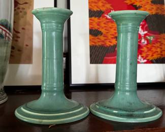 Porcelain Candlesticks 