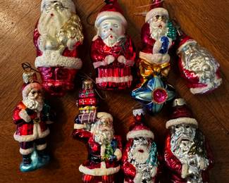Christmas Holiday Ornaments, Radko, Department 56 and more