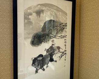 Framed Asian Print