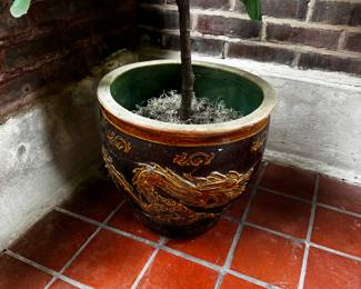 Asian Flower Pot
