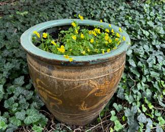 Oriental Flower Pot