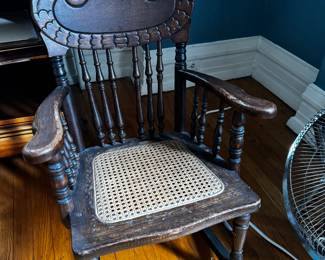 Antique Childrens Rocker 