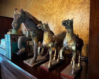 Asian Wood Horses