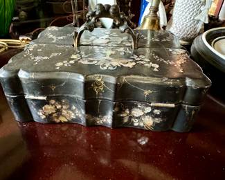 Inlaid Mother of Pearl Box 