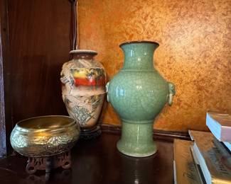 Proceilan & Wood Figurines 