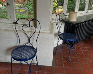 Ice Cream Parlor Chairs