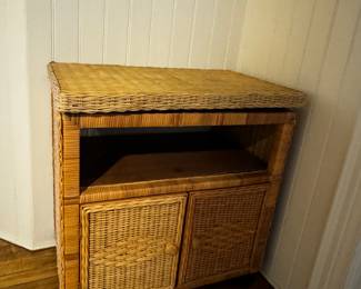 Wicker Cabinet
