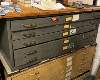 Flat File Cabinets 