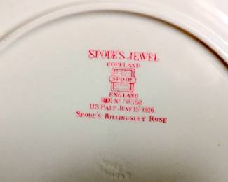 spode rose china 