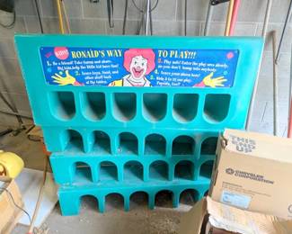 shoe cubby mcdonalds 