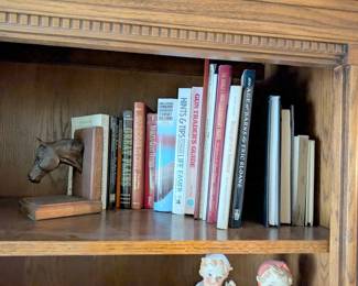horse bookends books