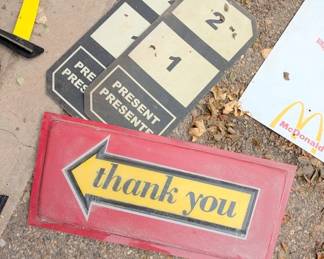 thank you sign 