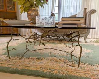 leaf stick coffee table