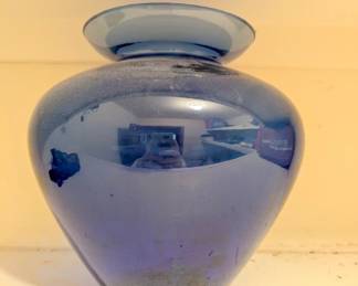 blue vase