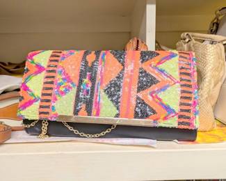 beaded handbag