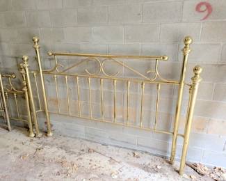 brass headboard 
